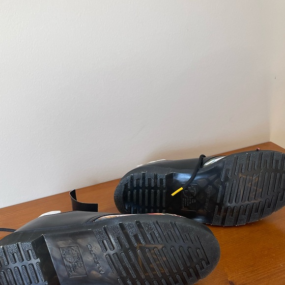 Dr. Martens Black Multicolor Lace Up Boots - Picture 4 of 7